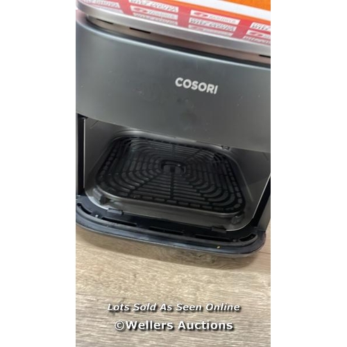 4141 - COSORI AIR FRYER TURBOBLAZE, 6L COMPACT DESIGN, 9 FUNCTIONS WITH 5 AUTO FAN SPEEDS AIRFLOW SYSTEM, F... 