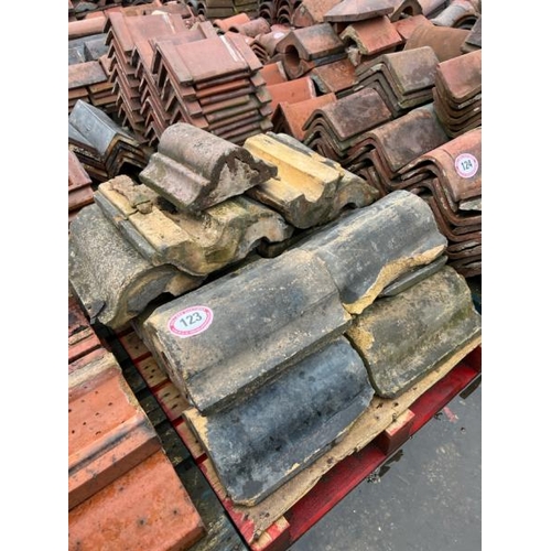 123 - Pallet of approx. x15 blue coping