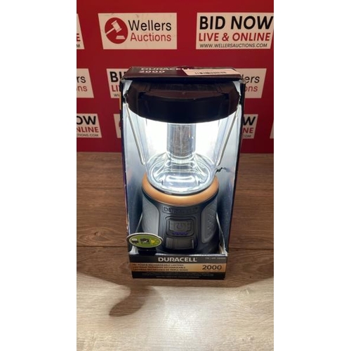 8079 - DURACELL 2000 LED LANTERN (DUAL POWERED) / NEW OPEN BOX / B7