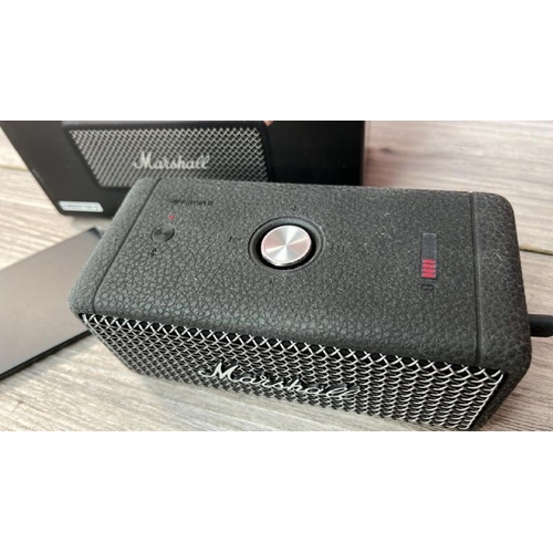 8501 - MARSHALL EMBERTON II BLUETOOTH WIRELESS SPEAKER / MINIMAL SIGNS OF USE / POWERS UP / CONNECTS AND PL... 