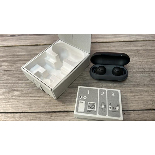 8525 - SONY WF-C700N NOISE CANCELLING IN-EAR HEADPHONES / POWERS UP, CONNECTS & PLAYS MUSIC / WITH BOX / MI... 