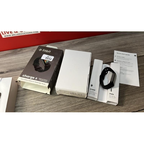 8532 - FITBIT CHARGE 5 SMART FITNESS TRACKER / APPEARS NEW, OPEN BOX - SEE IMAGES / NOT FULLY TESTED / T2