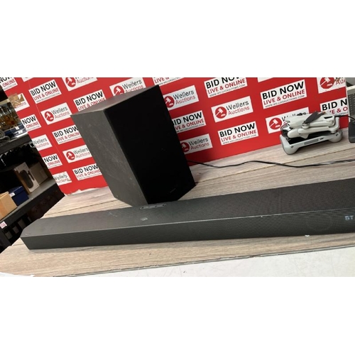 8551 - SAMSUNG HW-Q600C/XU SOUNDBAR / WITH SUB / POWERS UP, CONNECTED TO BLUETOOTH FOR TESTING / WITHOUT BO... 