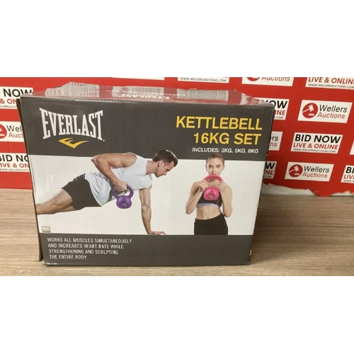 4005 - EVERLAST 16KG KETTLEBELL / NEW / W1