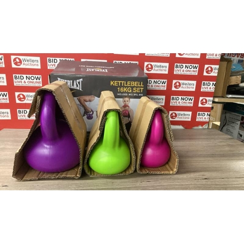 4005 - EVERLAST 16KG KETTLEBELL / NEW / W1