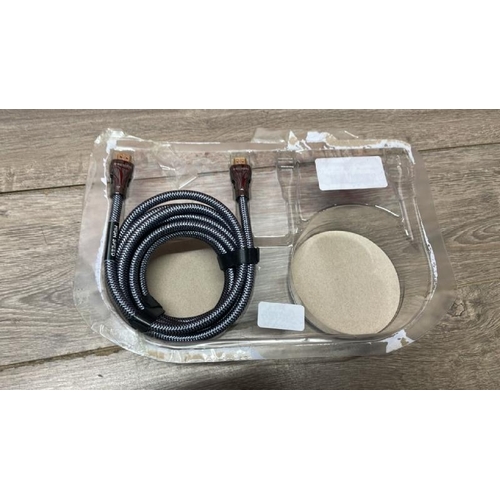 4026 - SANUS PREFERRED 2.1 HDMI CABLE, 8K, 3 METER, TWIN PACK / NEW / ONE CABLE ONLY / F15