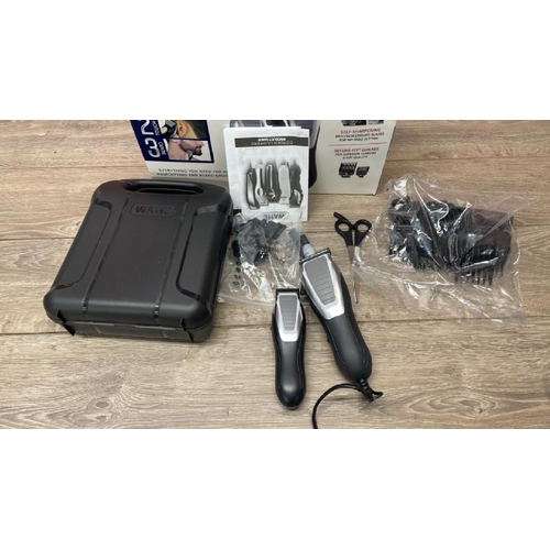 4029 - WAHL DELUXE COMBI HAIR CLIPPER KIT / POWERS UP / SEINS OF USE / F16