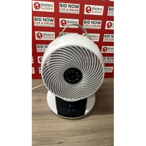 4061 - MEACO AIR CIRCULATOR FAN / POWERS UP / SIGNS OF USE / NO REMOTE / DOESN'T SPIN / E1