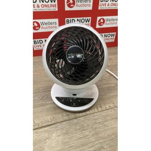 4071 - IRIS WOOZOO DESK FAN - MATT WHITE / NO POWER / SIGNS OF USE / C40