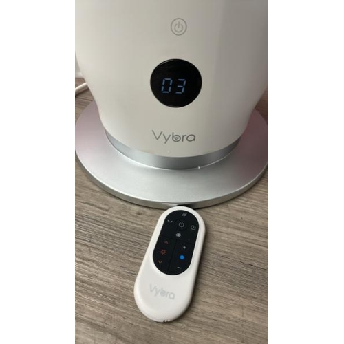 4101 - VYBRA ARCH 3 IN 1 PTC HEATER, BLADELESS COOLING FAN & UV AIR PURIFER, WHITE VSA001 / POWERS UP / MIN... 