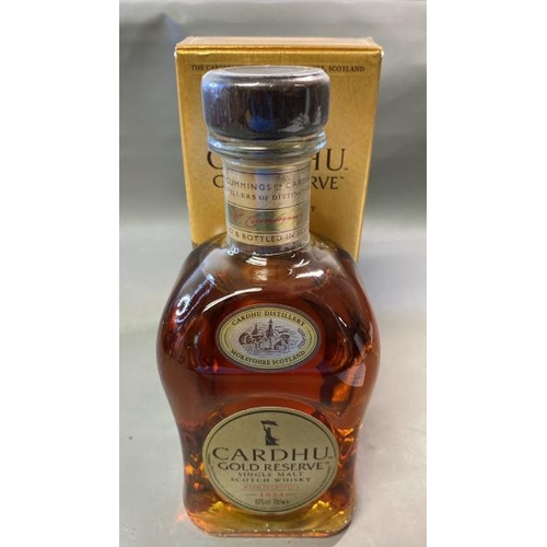 9505 - WHISKY SCOTCH CARDHU GOLD RESERVE 70CL