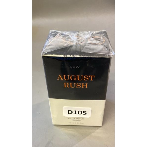 9530 - AUGUST RUSH EAU DE PARFUM FOR MEN 100ML -BRAND NEW