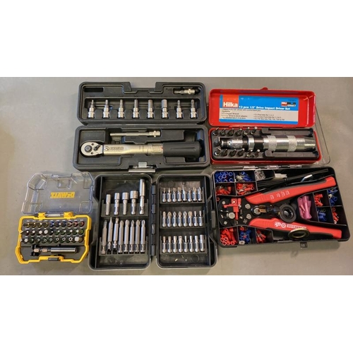 9542 - 5 X TOOLS INCLUDING HILKA 13 PCE 1/2