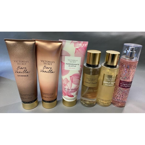 9562 - VICTORIA'S SECRET SHIMMER FRAGRANCE 236ML + VICTORIA SEC. FRAGRANCE LOTION 236ML + VICORIA SEC. HIDR... 