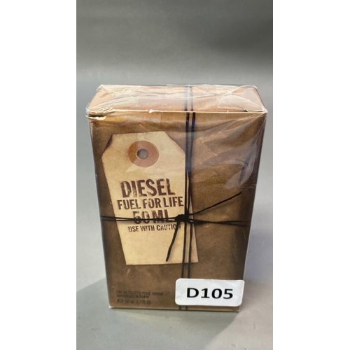 9568 - DIESEL EAU DE TOILETTE POUR HOMME  50ML / BRAND NEW