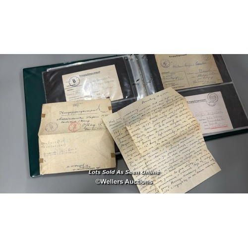 3 - A collection of lettersheets, postcards and envelopes from a variety of Colditz prisoners of war inc... 