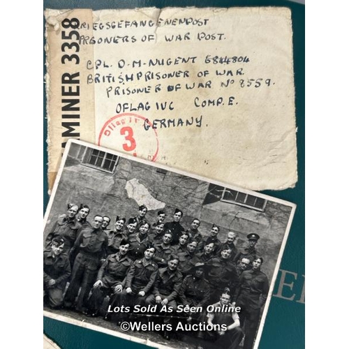 3 - A collection of lettersheets, postcards and envelopes from a variety of Colditz prisoners of war inc... 