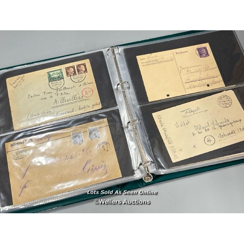 4 - A collection that includes the postal history of Colditz in addition to postal history and photograp... 