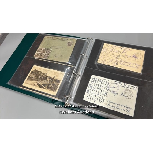 4 - A collection that includes the postal history of Colditz in addition to postal history and photograp... 