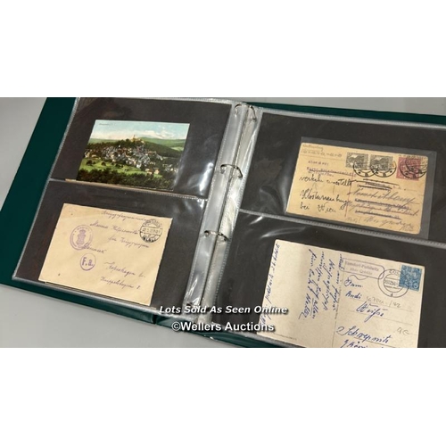 4 - A collection that includes the postal history of Colditz in addition to postal history and photograp... 