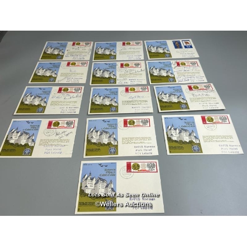 5 - Twelve Commemorative first day covers 