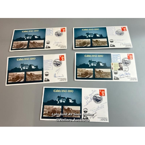 9 - Five commemorative first day covers 