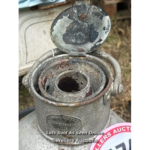 174 - Port side ships lantern / Please bring equipment and labour to assist with removal of all lots. All ... 