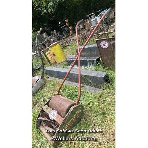 210 - Super Swift pushmower / Please bring equipment and labour to assist with removal of all lots. All lo... 