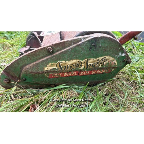 210 - Super Swift pushmower / Please bring equipment and labour to assist with removal of all lots. All lo... 