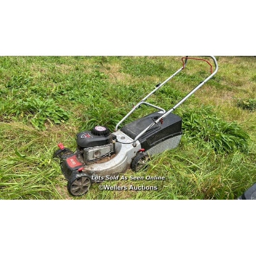 211 - Al-Ko petrol mower / Please bring equipment and labour to assist with removal of all lots. All lots ... 