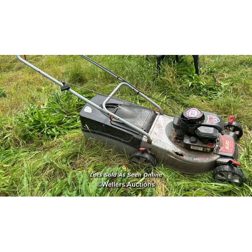 211 - Al-Ko petrol mower / Please bring equipment and labour to assist with removal of all lots. All lots ... 