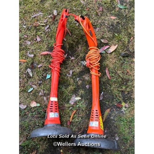 459 - Two flymo strimmers / Please bring equipment and labour to assist with removal of all lots. All lots... 