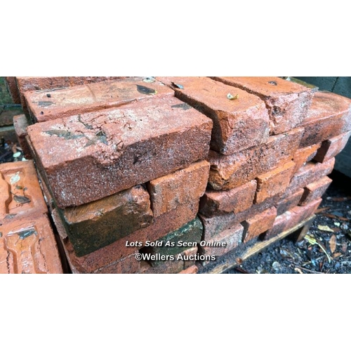 463 - Pallet of approx. x75 Selbourne bricks, 7cm (h) x 21cm (w) x 10cm (d) (no lifting equipment on site,... 