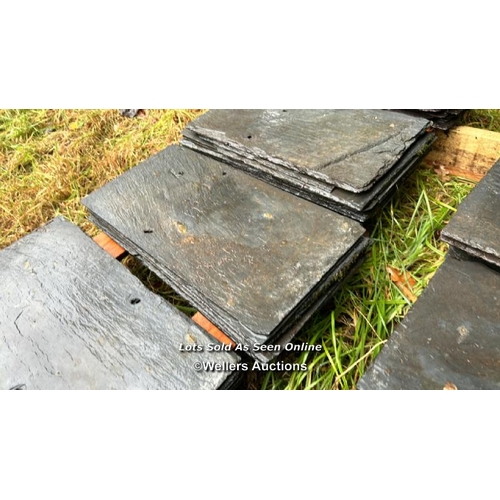 481 - Approx. x100 roofing slates (no lifting equipment on site, buyer must be prepared with suitable labo... 