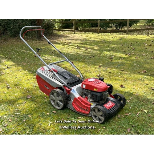 6 - Al-Ko highline 46.8 sf-a petrol lawn mower / Please bring equipment and labour to assist with remova... 