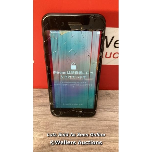 9013 - APPLE IPHONE SE (2ND GEN) / A2296 / 64GB / I-CLOUD LOCKED / SERIAL NO. GTWGHM7UPLJQ / SEE IMAGES / S... 