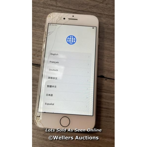 9095 - APPLE IPHONE 8 / A1905 / 64GB / I-CLOUD LOCKED / SERIAL NO. FFMVCQASJC68 / SEE IMAGES / DAMAGED SCRE... 