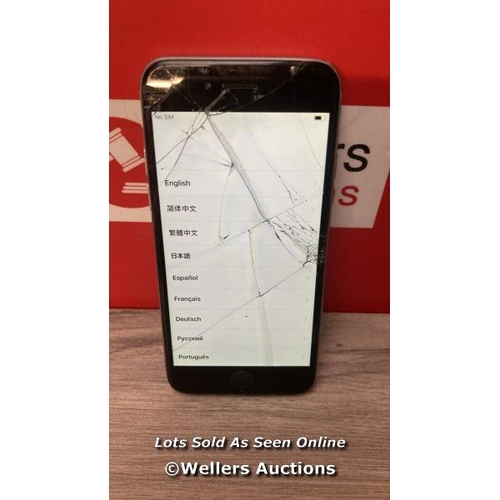 9105 - APPLE IPHONE 6 / A1586 / 32GB / I-CLOUD LOCKED / SERIAL NO. FFPWDXHWHXR5 / SCREEN DAMAGE