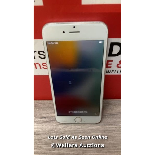 9129 - APPLE IPHONE 6S / A1688 / 64GB / I-CLOUD LOCKED / SERIAL NO. FK1RHCMEGRYC / SEE IMAGES