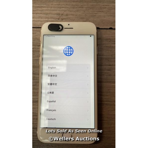 9143 - APPLE IPHONE 6S / A1688 / 64GB / I-CLOUD UNLOCKED / SERIAL NO. FK1Q86BKGRYD / SEE IMAGES