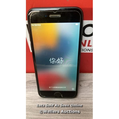 9158 - APPLE IPHONE 7 / A1778 / 32GB / I-CLOUD LOCKED / SERIAL NO. F73W34KFHG7F / SEE IMAGES