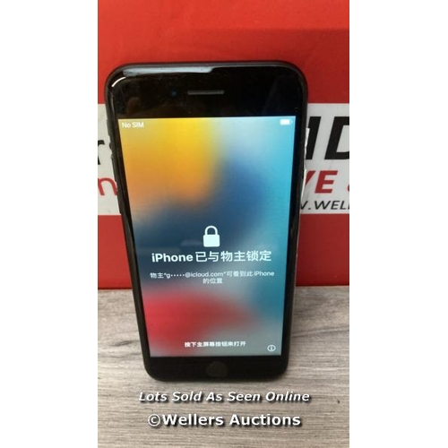 9164 - APPLE IPHONE 7 / A1778 / 32GB / I-CLOUD LOCKED / SERIAL NO. DX3D6A2KHG7F / SEE IMAGES