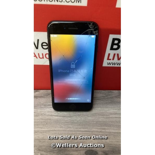 9173 - APPLE IPHONE 7 / A1778 / 32GB / I-CLOUD LOCKED / SERIAL NO. DX3WG5XRHG7F / SEE IMAGES / DAMAGED SCRE... 