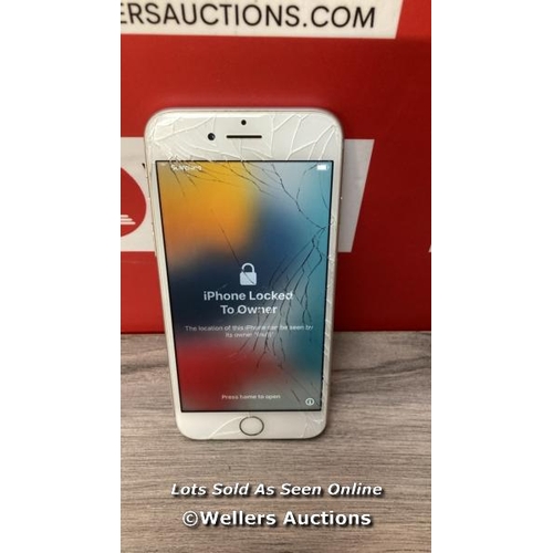 9176 - APPLE IPHONE 7 / A1778 / 32GB / I-CLOUD LOCKED / SERIAL NO. F4GV5ECJHG7G / SEE IMAGES / DAMAGED SCRE... 