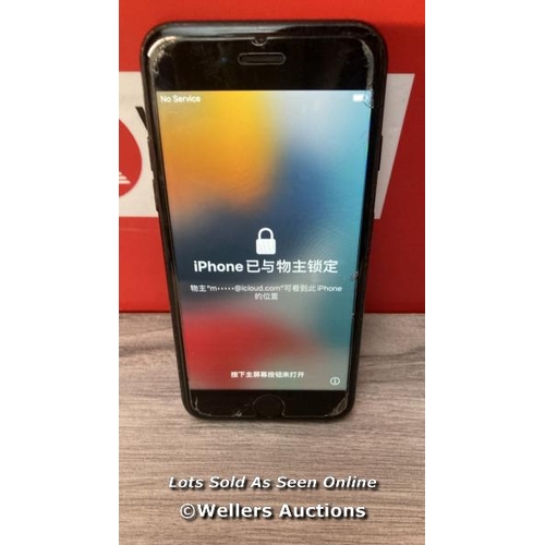 9180 - APPLE IPHONE 7 / A1778 / 32GB / I-CLOUD LOCKED / SERIAL NO. DNPVC5LMJ5KN / SEE IMAGES