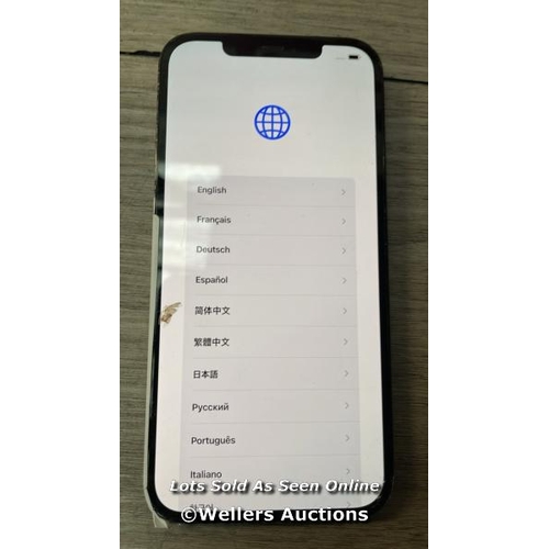 9233 - APPLE IPHONE 12 PRO MAX / A2411 / 512GB / I-CLOUD LOCKED / SERIAL NO. G6TDW2780D5C / SEE IMAGES / DA... 