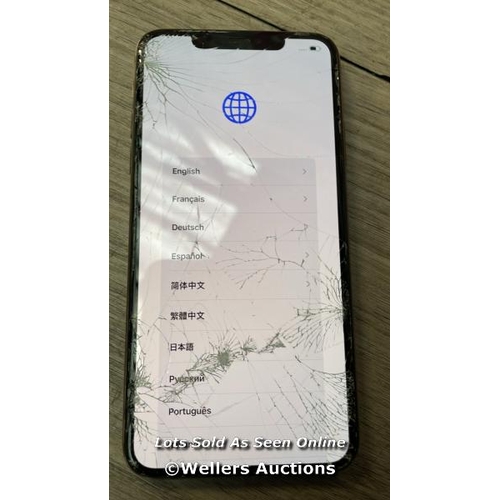 9241 - APPLE IPHONE 11 PRO MAX / A2161 / 512GB / I-CLOUD LOCKED / SERIAL NO. G6TZC09CN70P / SEE IMAGES / DA... 