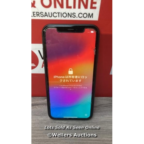 9276 - APPLE IPHONE 11 / A2221 / 64GB / I-CLOUD LOCKED / SERIAL NO. DX3D9T7PN735 / SEE IMAGES