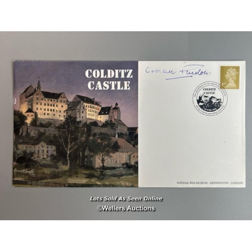 17 - Eleven mixed commemorative envelopes relating to Colditz Oflag IVc, signed by various prisoners of w... 