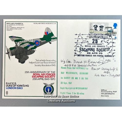 24 - Three signed commemorative first day covers including 